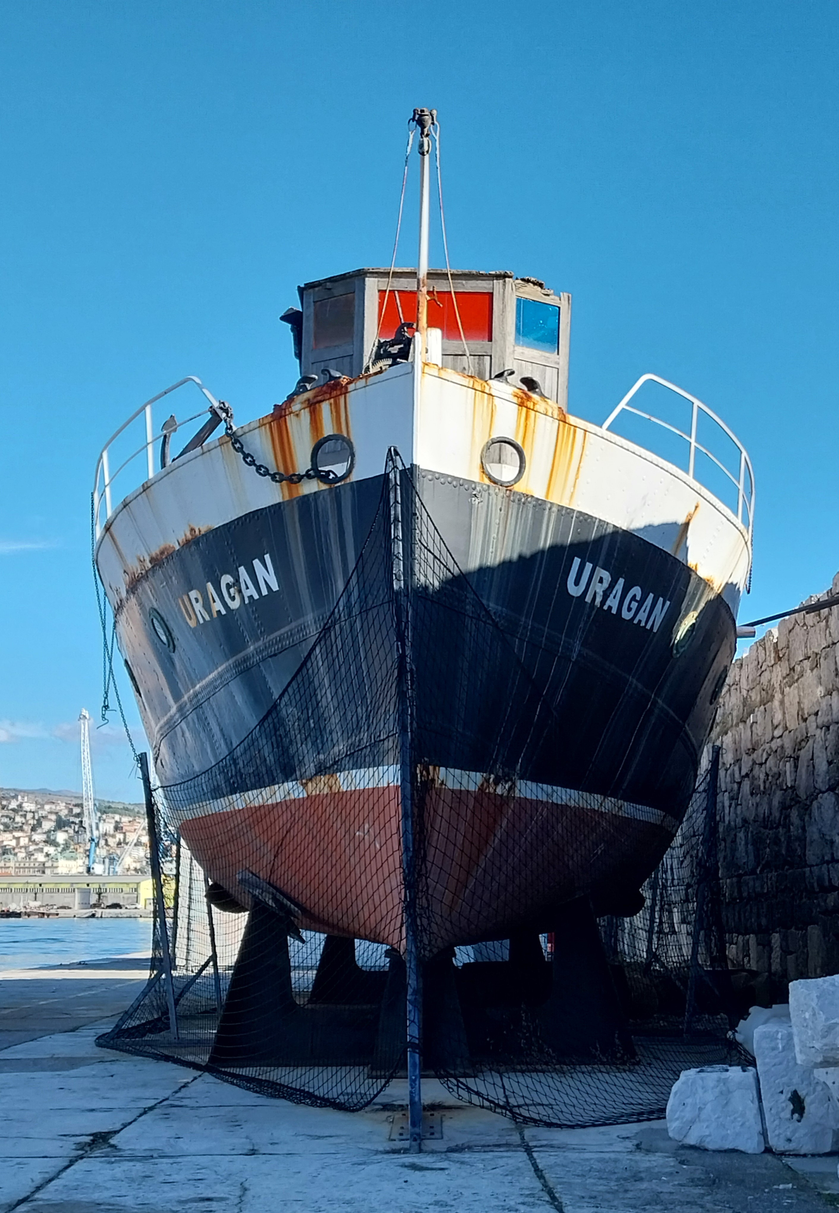 Balthazar's Uragan Boat @ Molo Longo-Rijeka