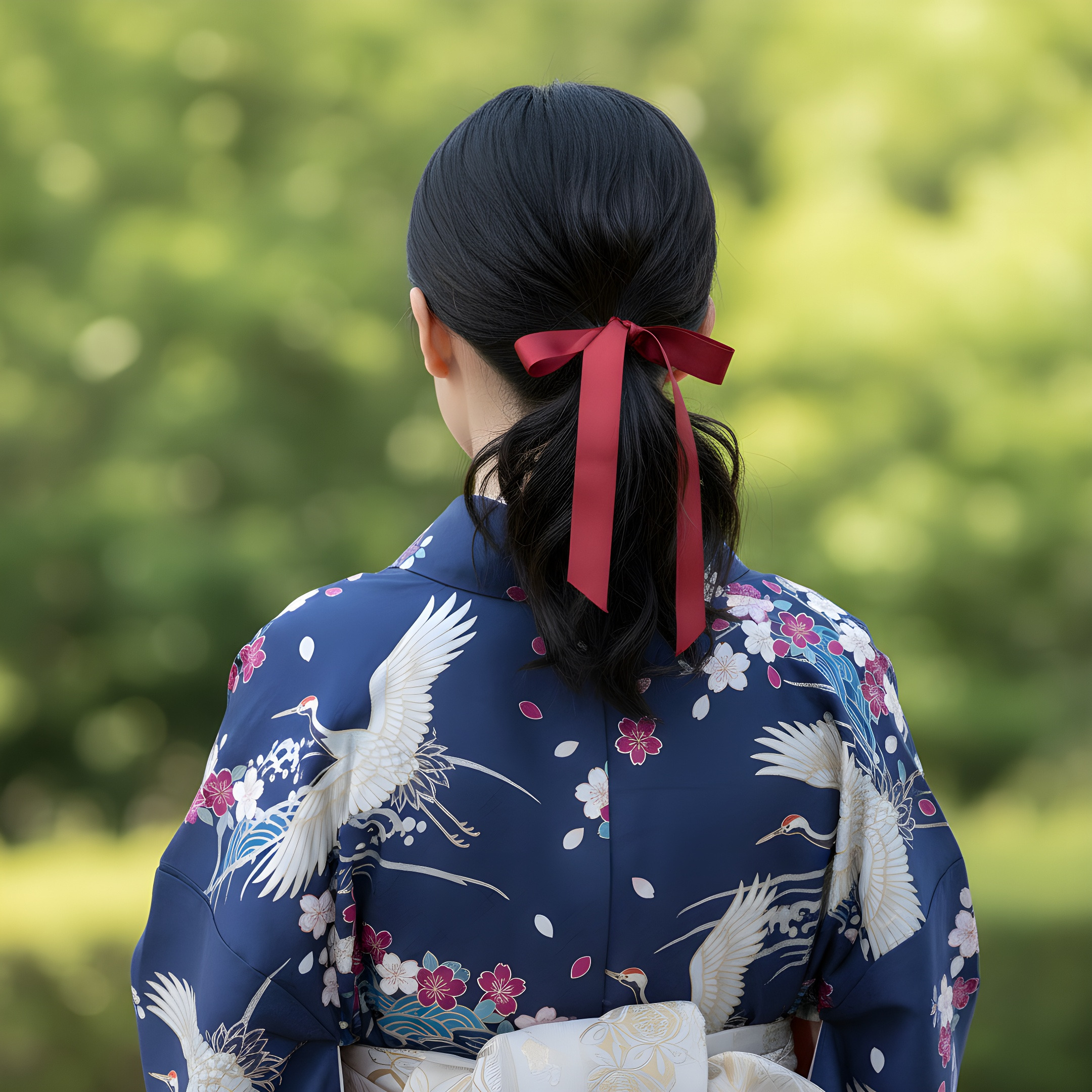Girl in Kimono 2