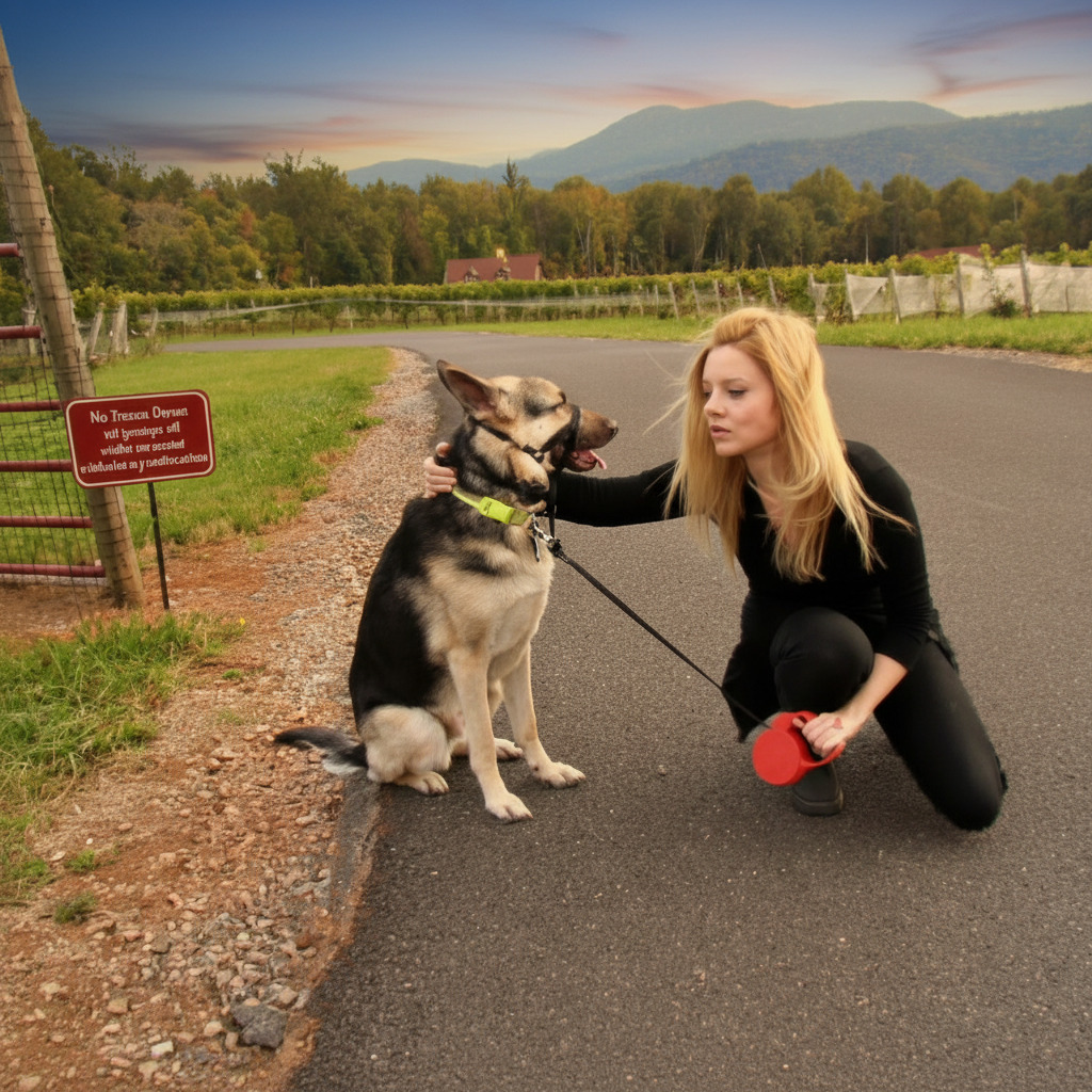 With My K9 Pal in Linden, Virginia (2)