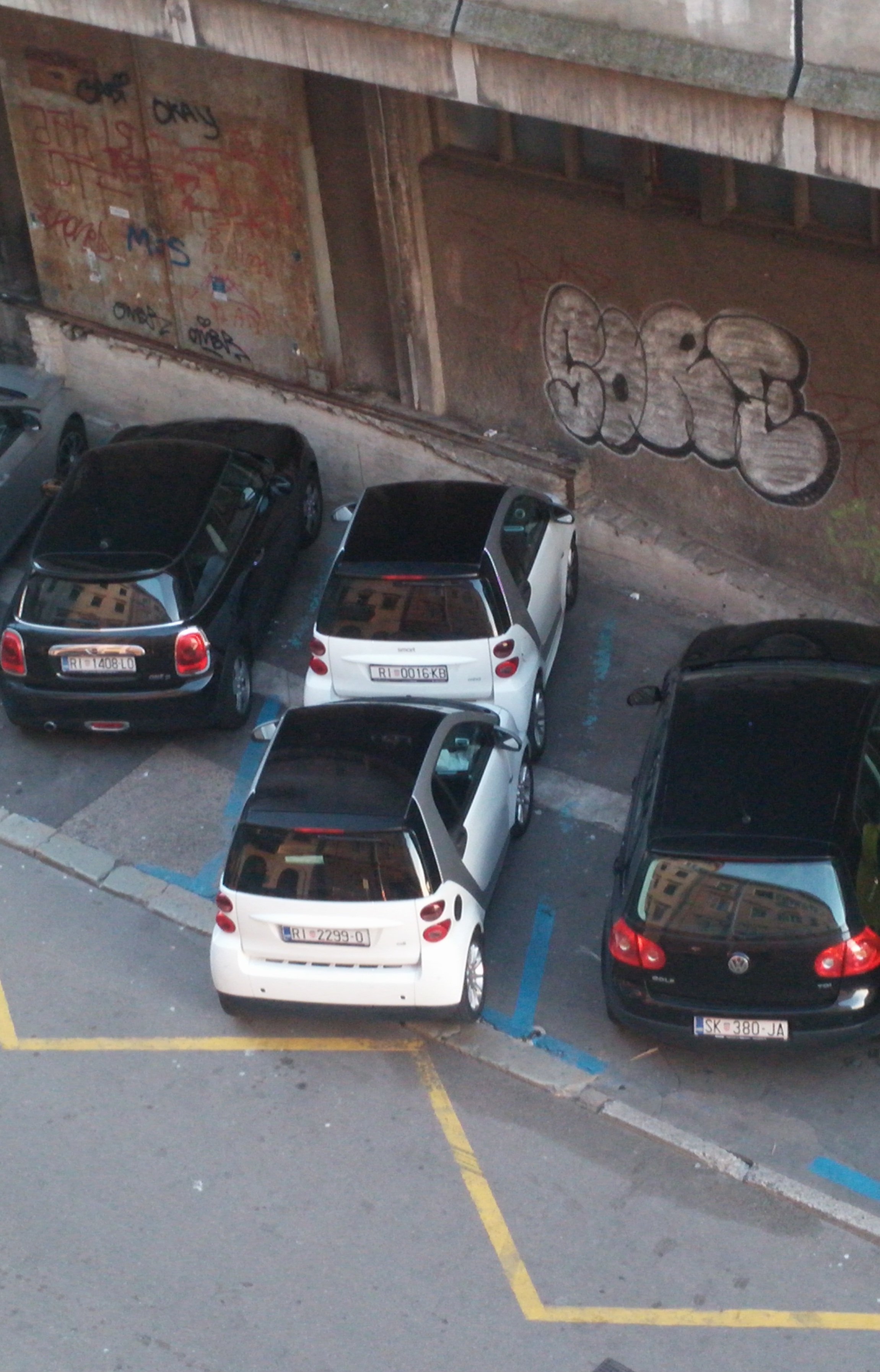 A Diferent Kind of Double Parked-Rijeka