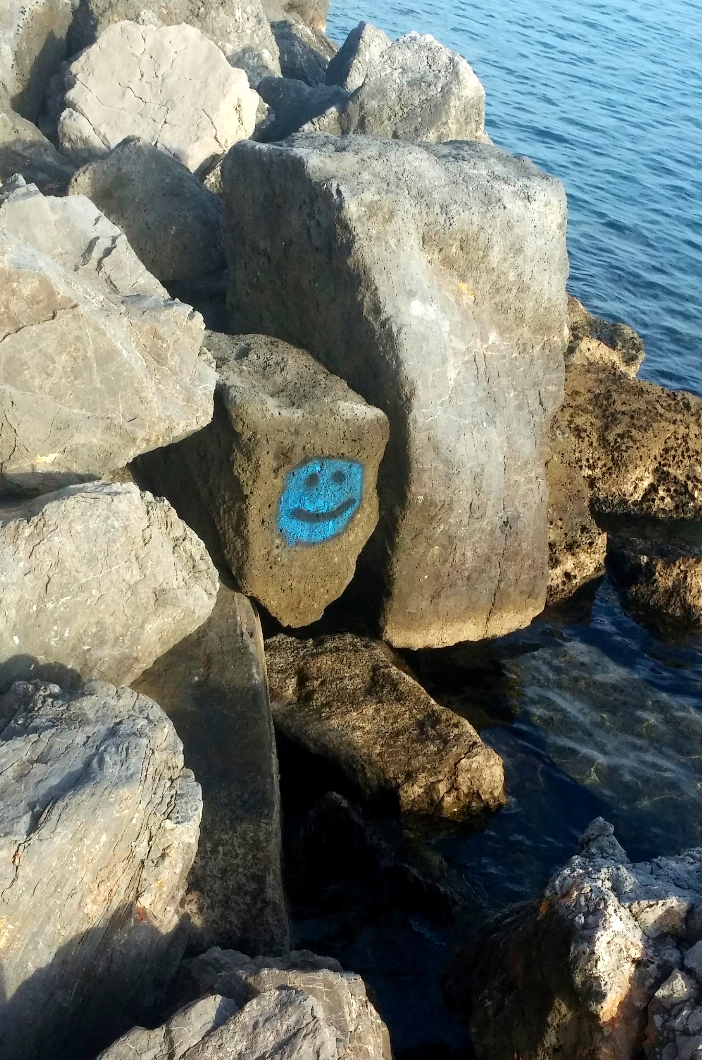 Blue Smiley