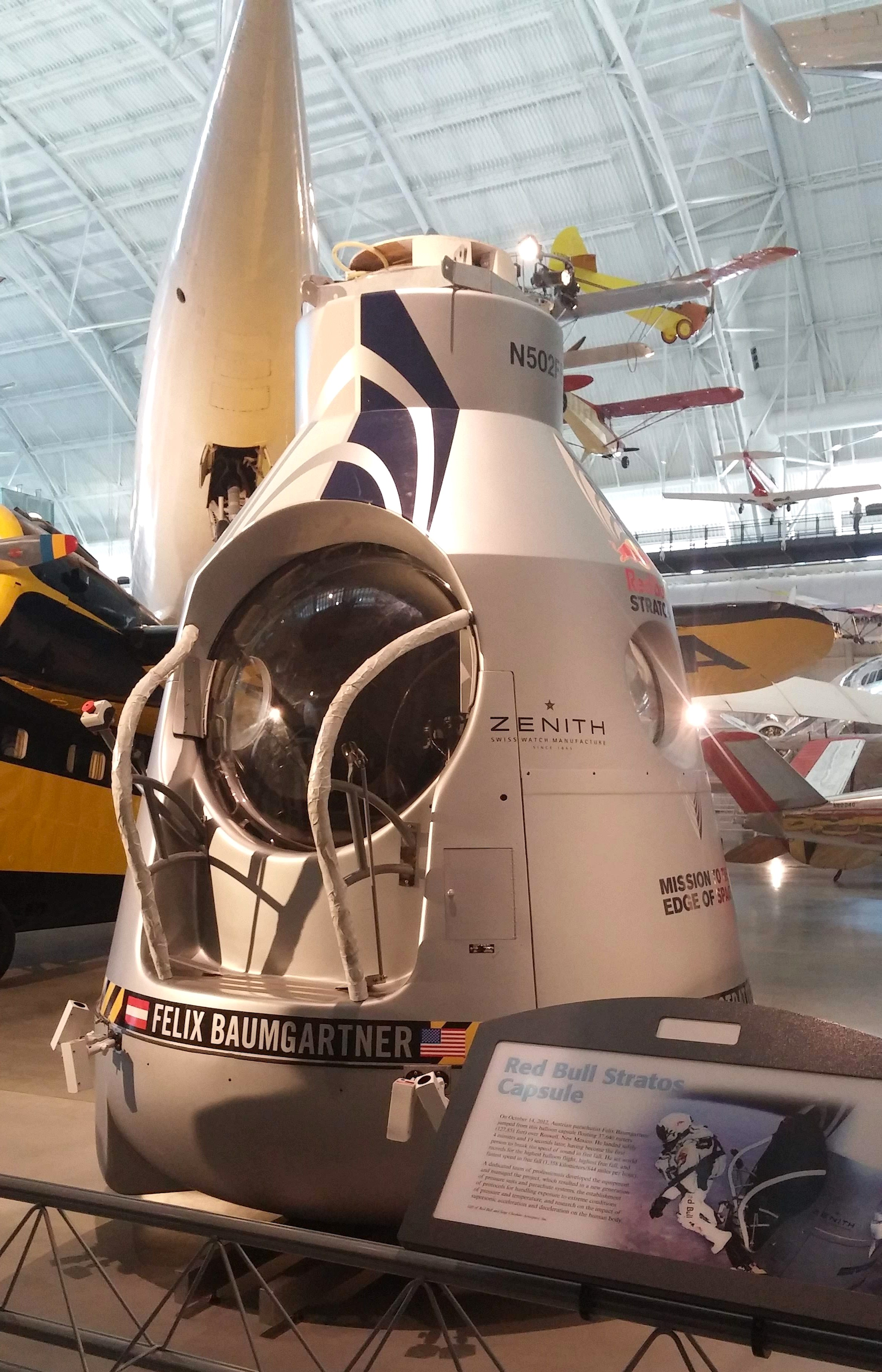 Red Bull Stratos Capsule-Felix Baumgartner