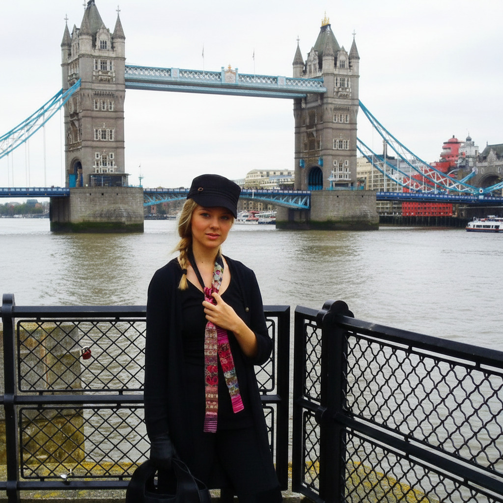 With the Tower Brige in the Background-London