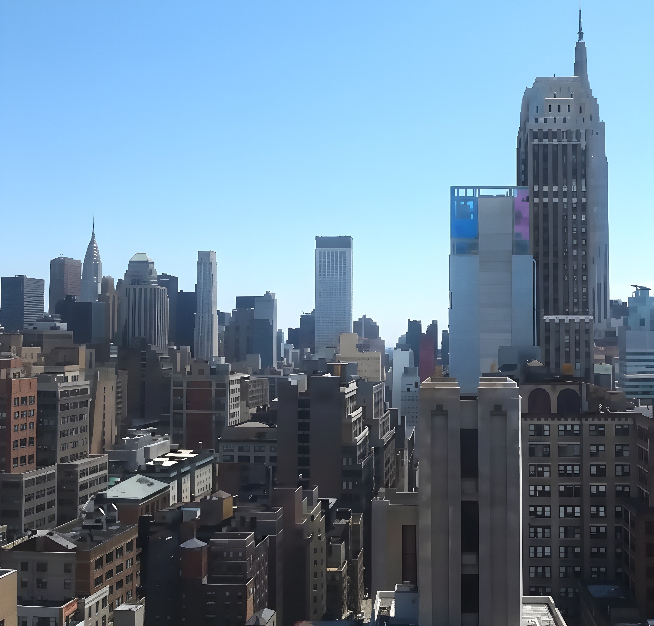 View from Tesla's Room @ New Yorker Hotel-NYC 1