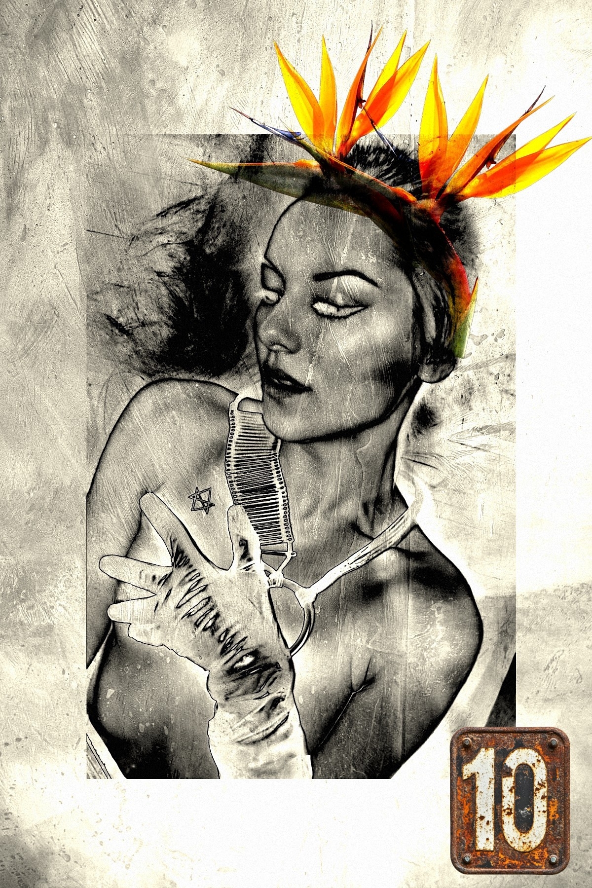 Romi With Birds Of Paradise