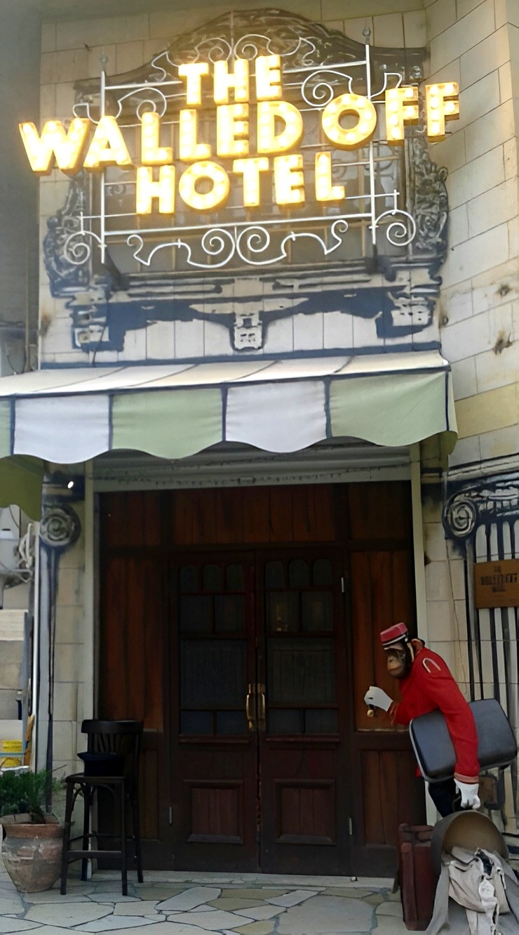 Banksy's Hotel-Bethlehem, Palestine