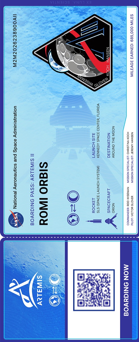 Dear MOON Artemis II - Image 1